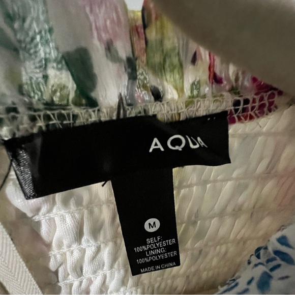 **NWT** Floral Aqua dress 👗 🥂 - Picture 6 of 6